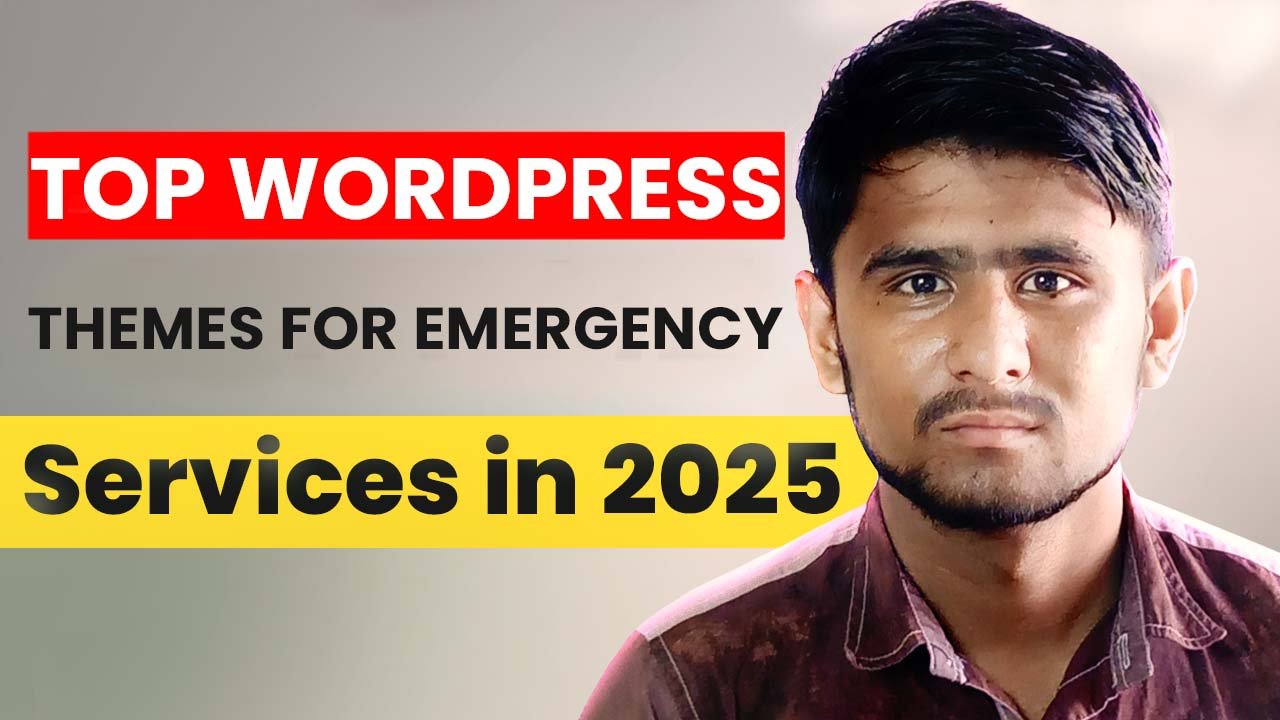 Top WordPress Themes for Emergency Services in 2025