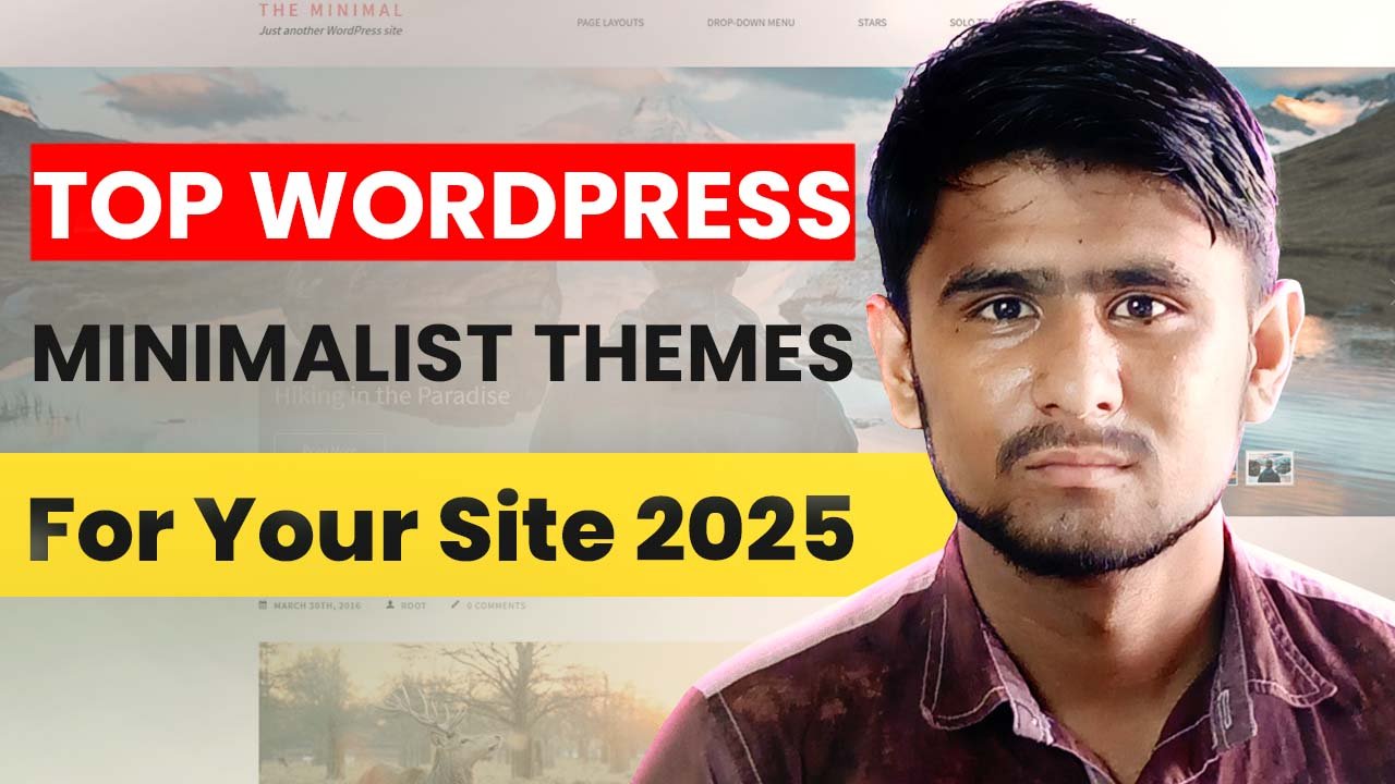 best wordpress minimalist themes