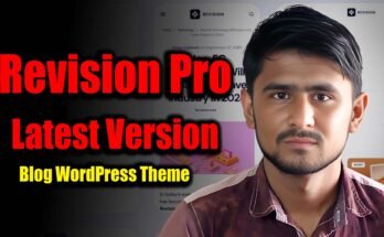 Revision Pro Latest Version Personal Blog WordPress Theme